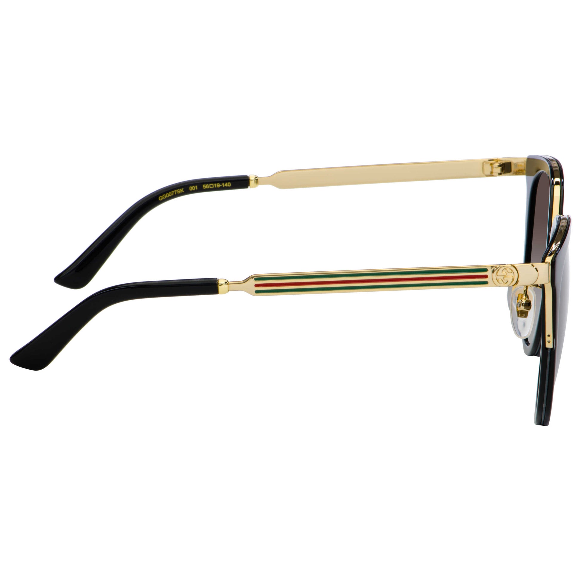 Gucci Fashion Women's Sunglasses GG0077SK-001 - Image #3