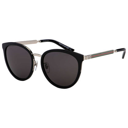 Front view of Gucci Fashion Women's Sunglasses GG0077SK-002