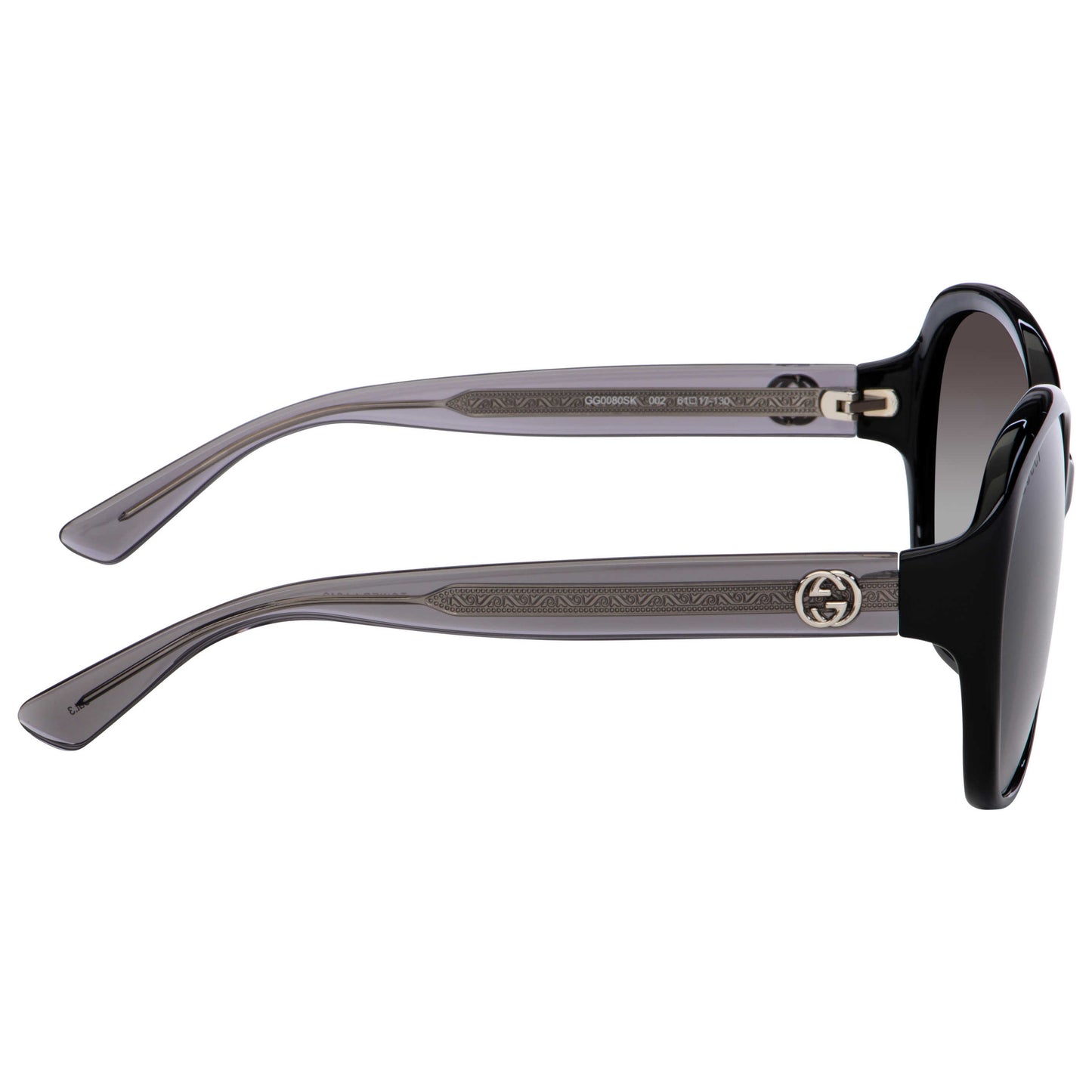 Gucci Fashion Women's Sunglasses GG0080SK-002 - Image #3