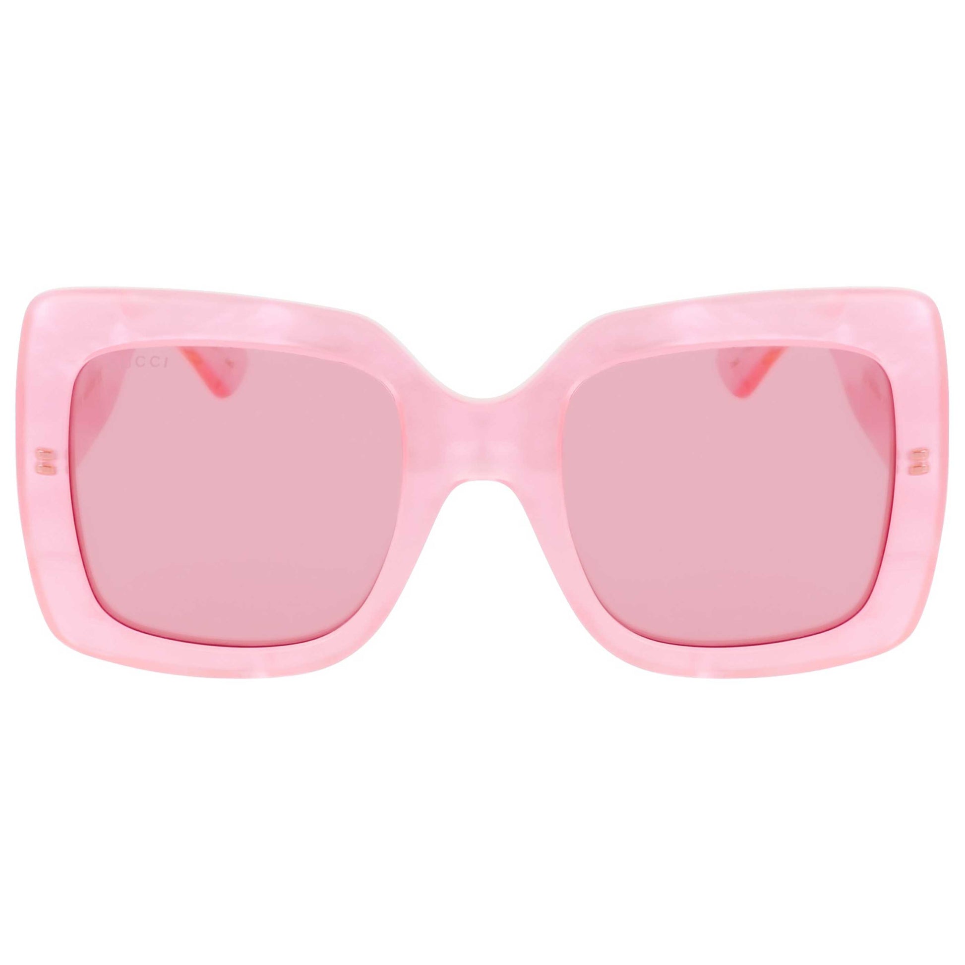 Back view of Gucci Novelty Women's Sunglasses GG0083S-30001054004