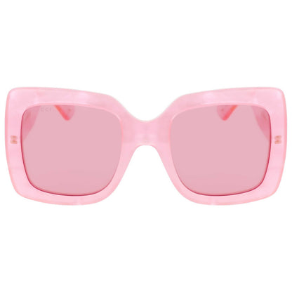 Back view of Gucci Novelty Women's Sunglasses GG0083S-30001054004