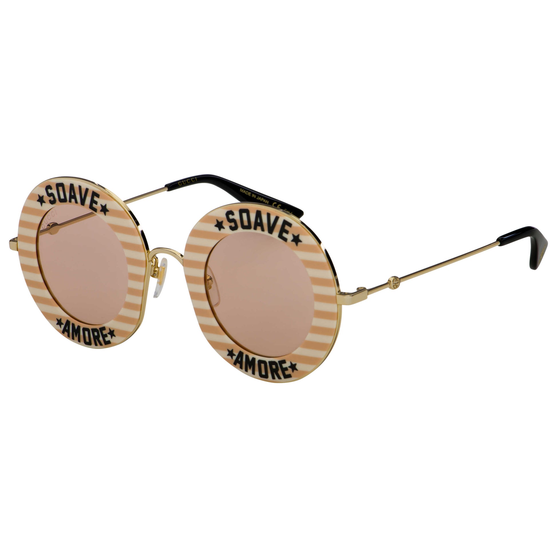 Front view of Gucci Fashion Women's Sunglasses GG0113S-009