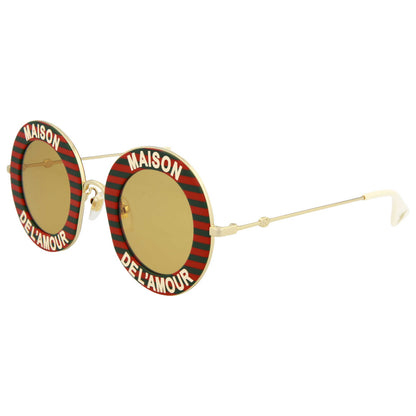 Front view of Gucci Novelty Women's Sunglasses GG0113S-30001560-007