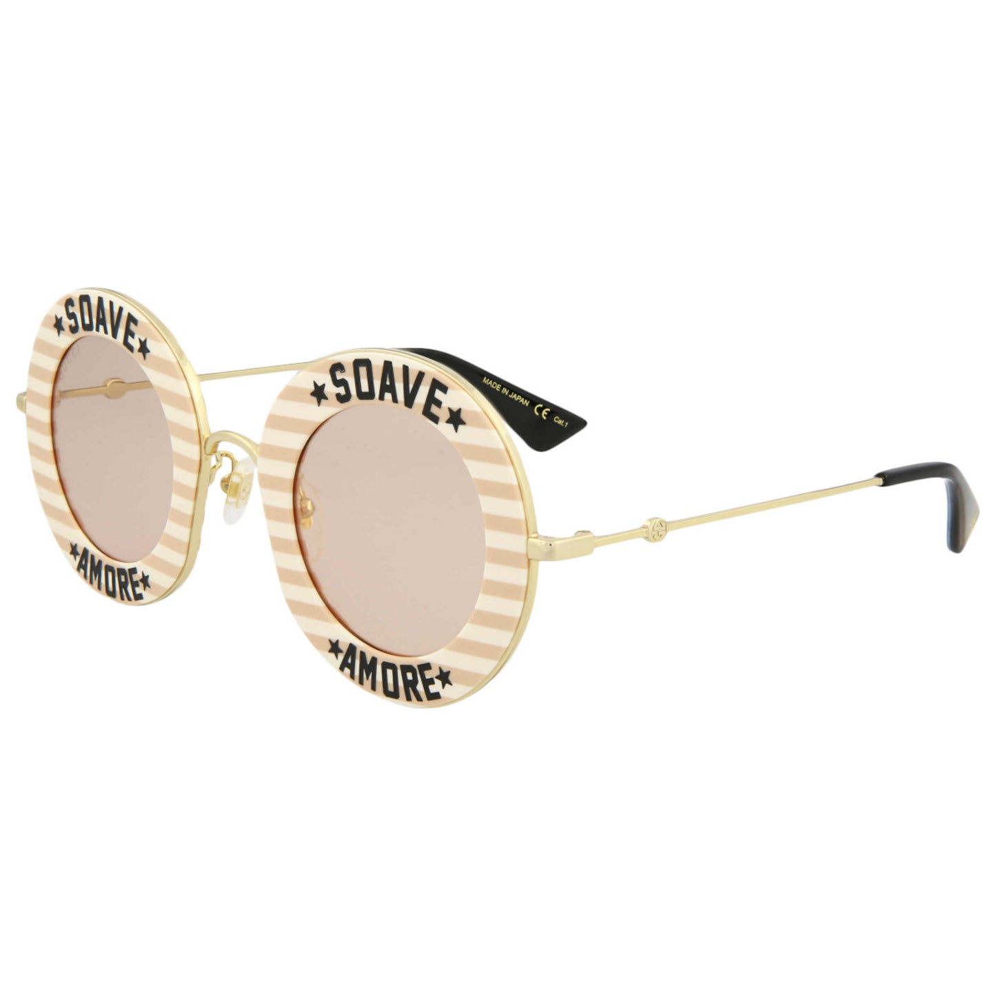 Front view of Gucci Novelty Women's Sunglasses GG0113S-30001560-009