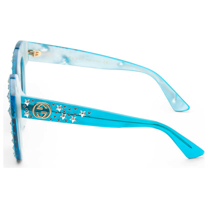Left view of Gucci Special Women's Sunglasses GG0116S-30001563009