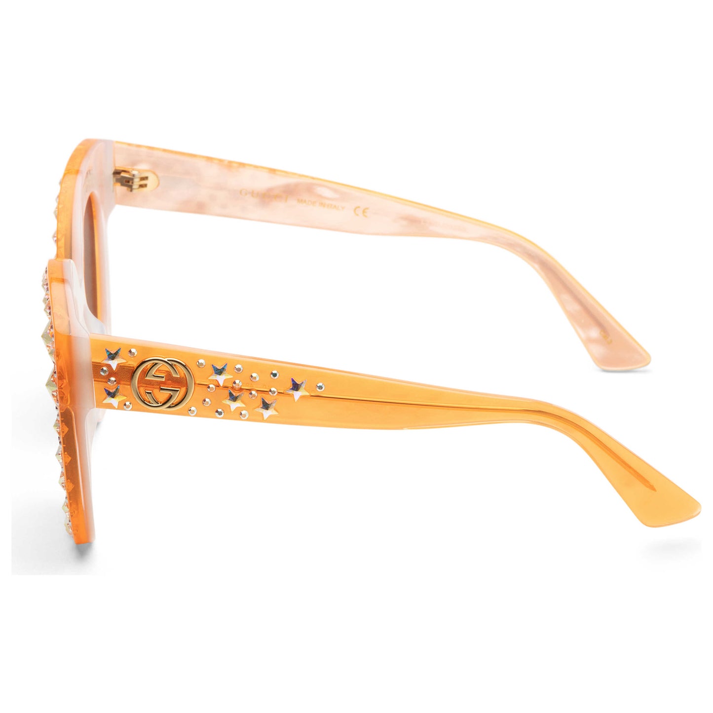 Left view of Gucci Special Women's Sunglasses GG0116S-30001563010