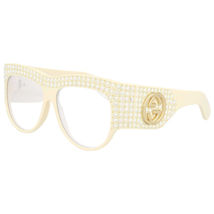 Front view of Gucci Special Women's Opticals GG0144S-30001637-004
