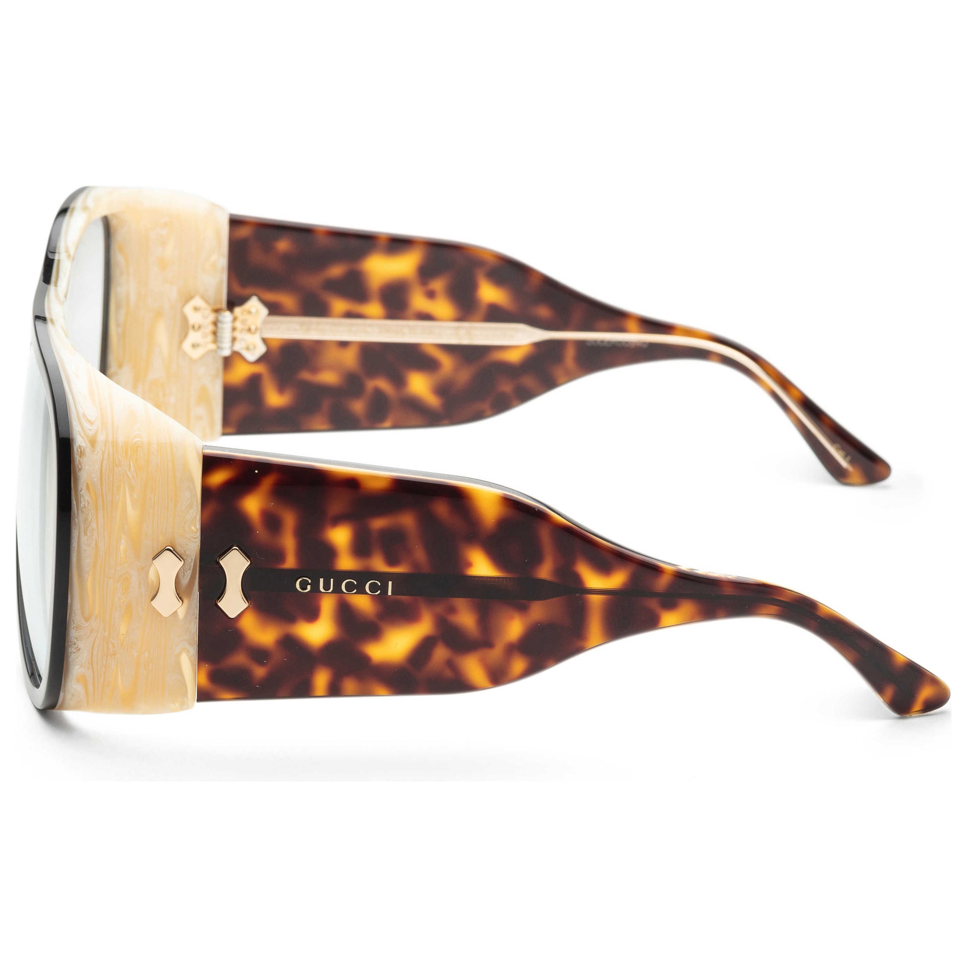 Left view of Gucci Novelty Men's Sunglasses GG0149S-30001651002