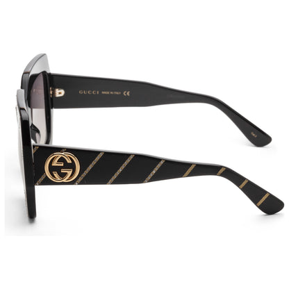 Left view of Gucci Novelty Women's Sunglasses GG0178S-30001803009