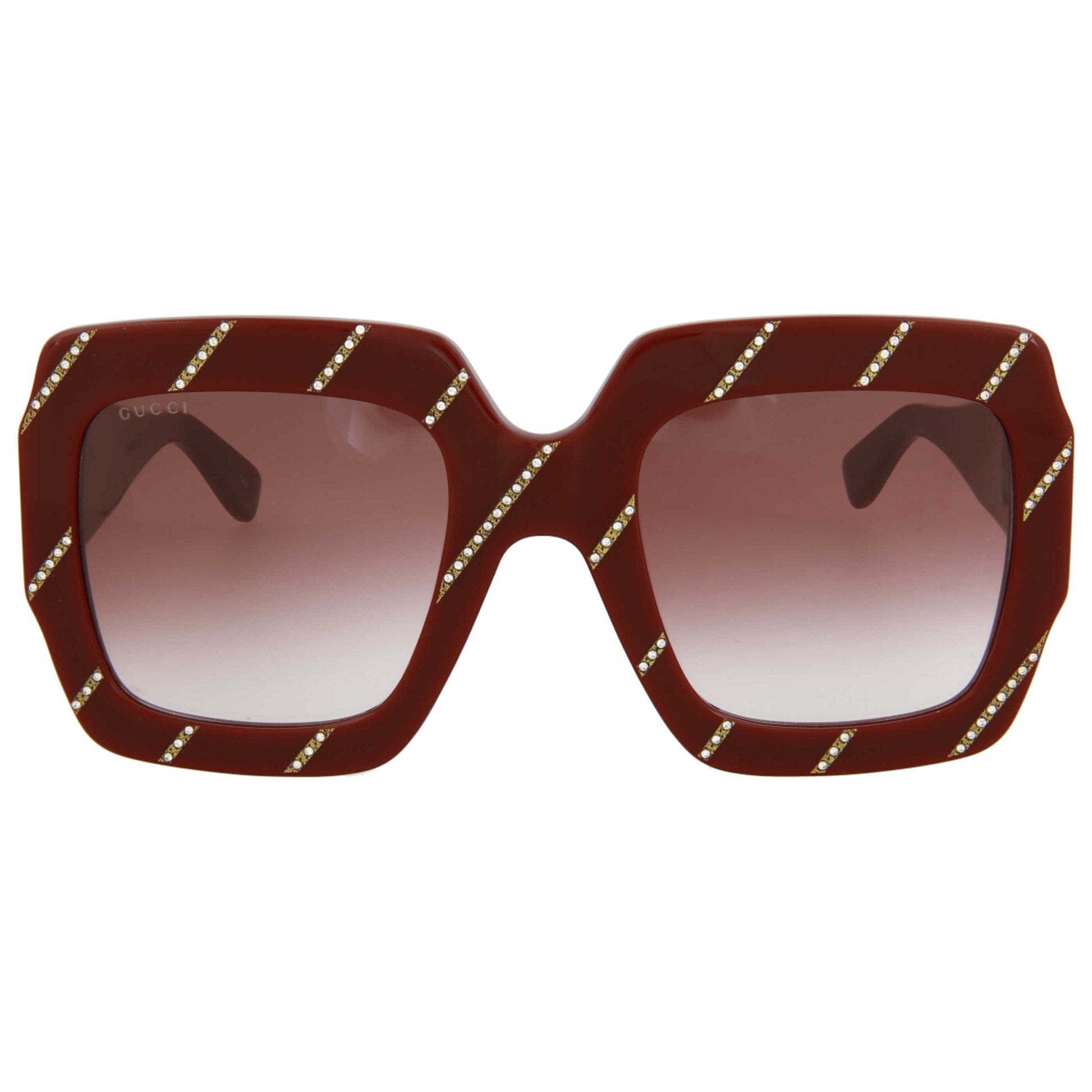 Back view of Gucci Novelty Women's Sunglasses GG0178S-30001803010
