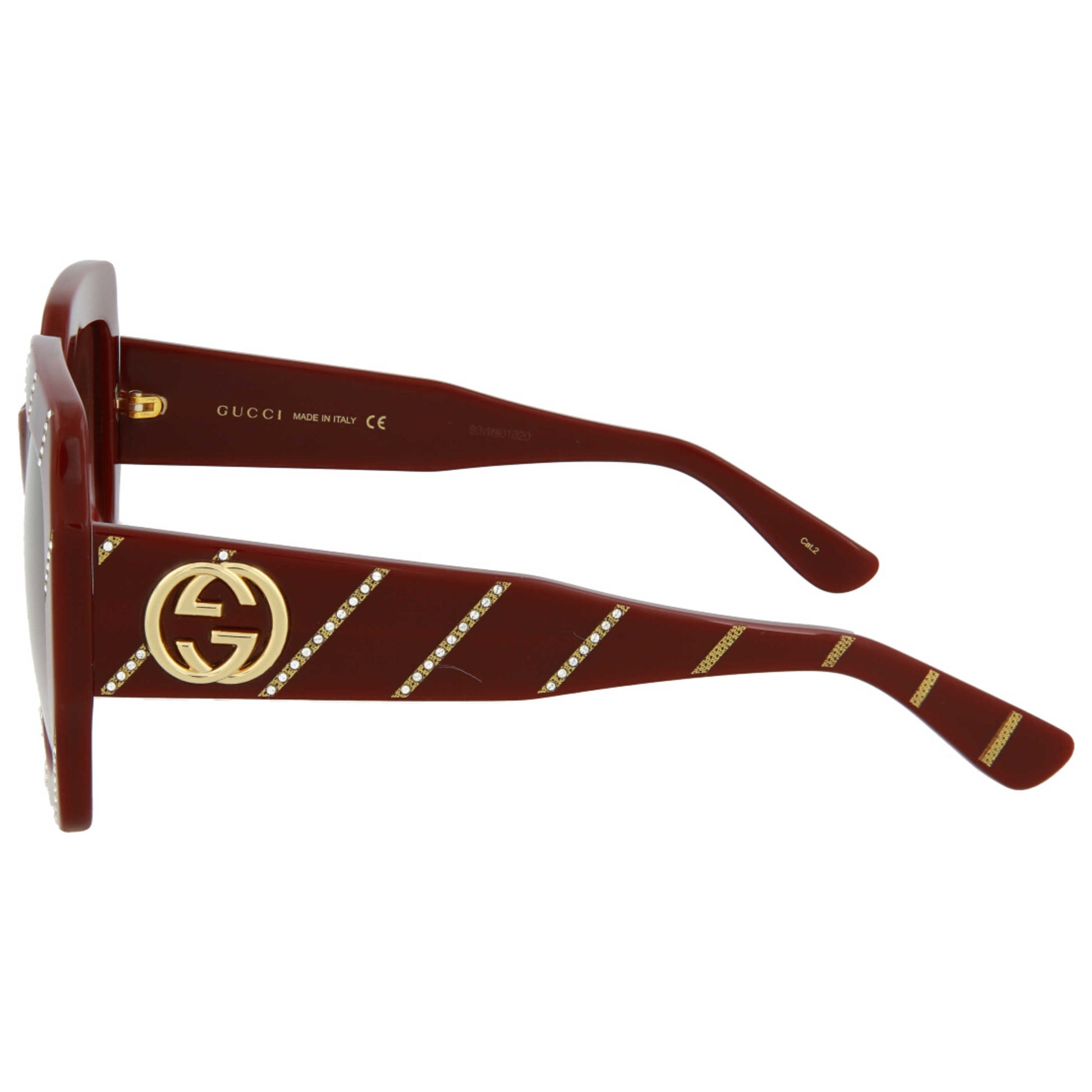 Right view of Gucci Novelty Women's Sunglasses GG0178S-30001803010