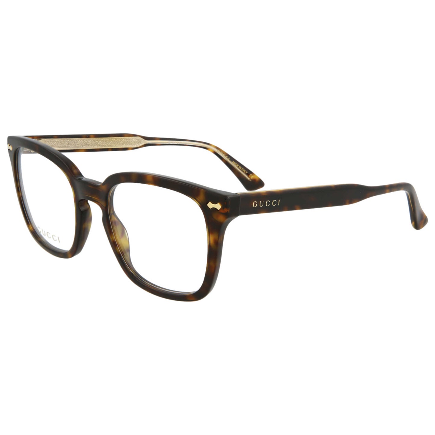 Front view of Gucci Core Unisex Opticals GG0184O-30001750-007