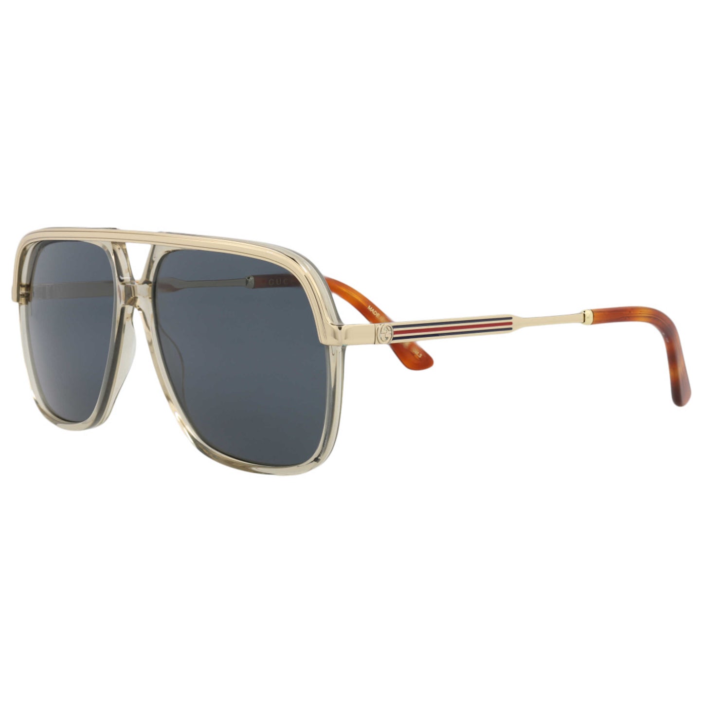 Front view of Gucci Novelty Unisex Sunglasses GG0200S-30001807-004
