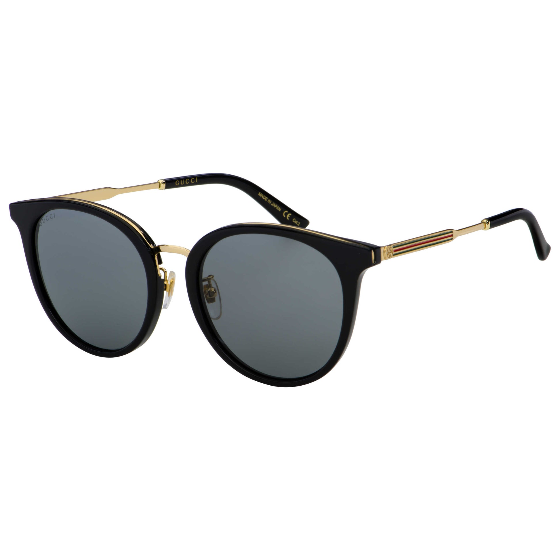 Front view of Gucci Fashion Women's Sunglasses GG0204SK-001