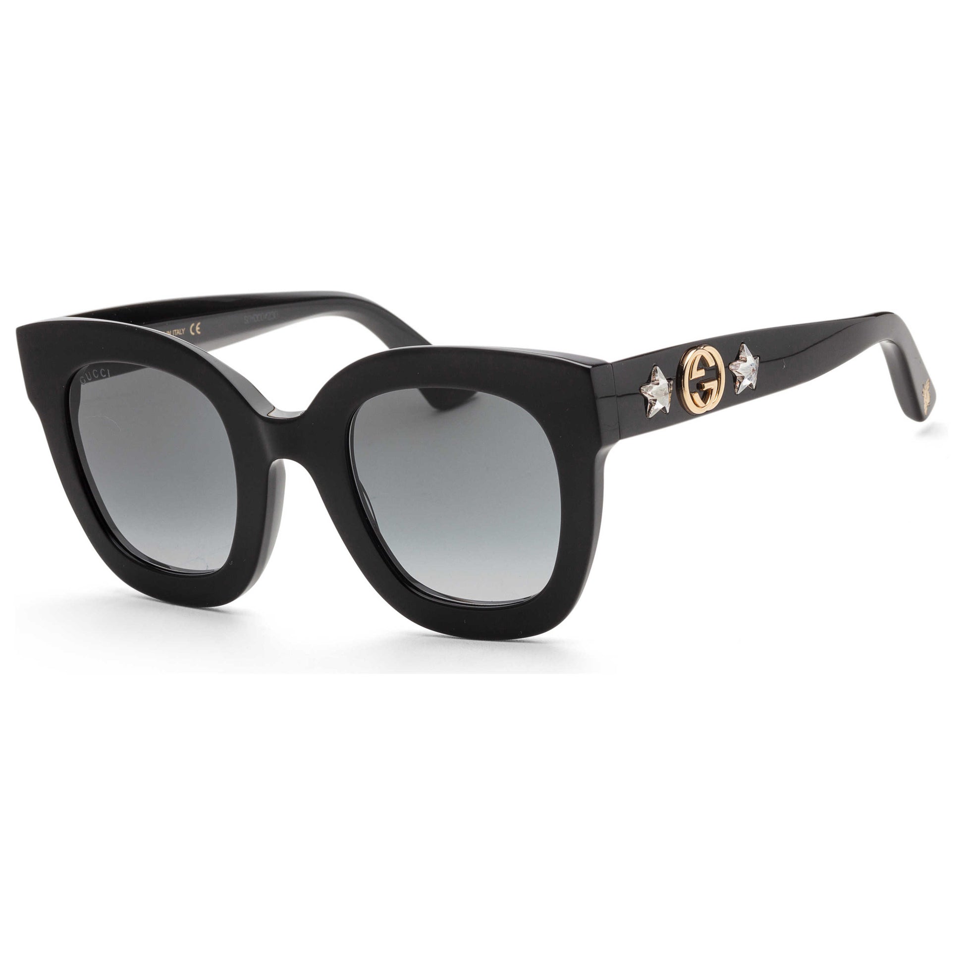 Front view of Gucci Fashion Women's Sunglasses GG0208S-001