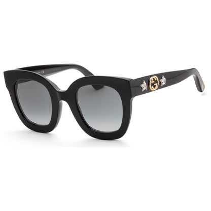 Front view of Gucci Fashion Women's Sunglasses GG0208S-001