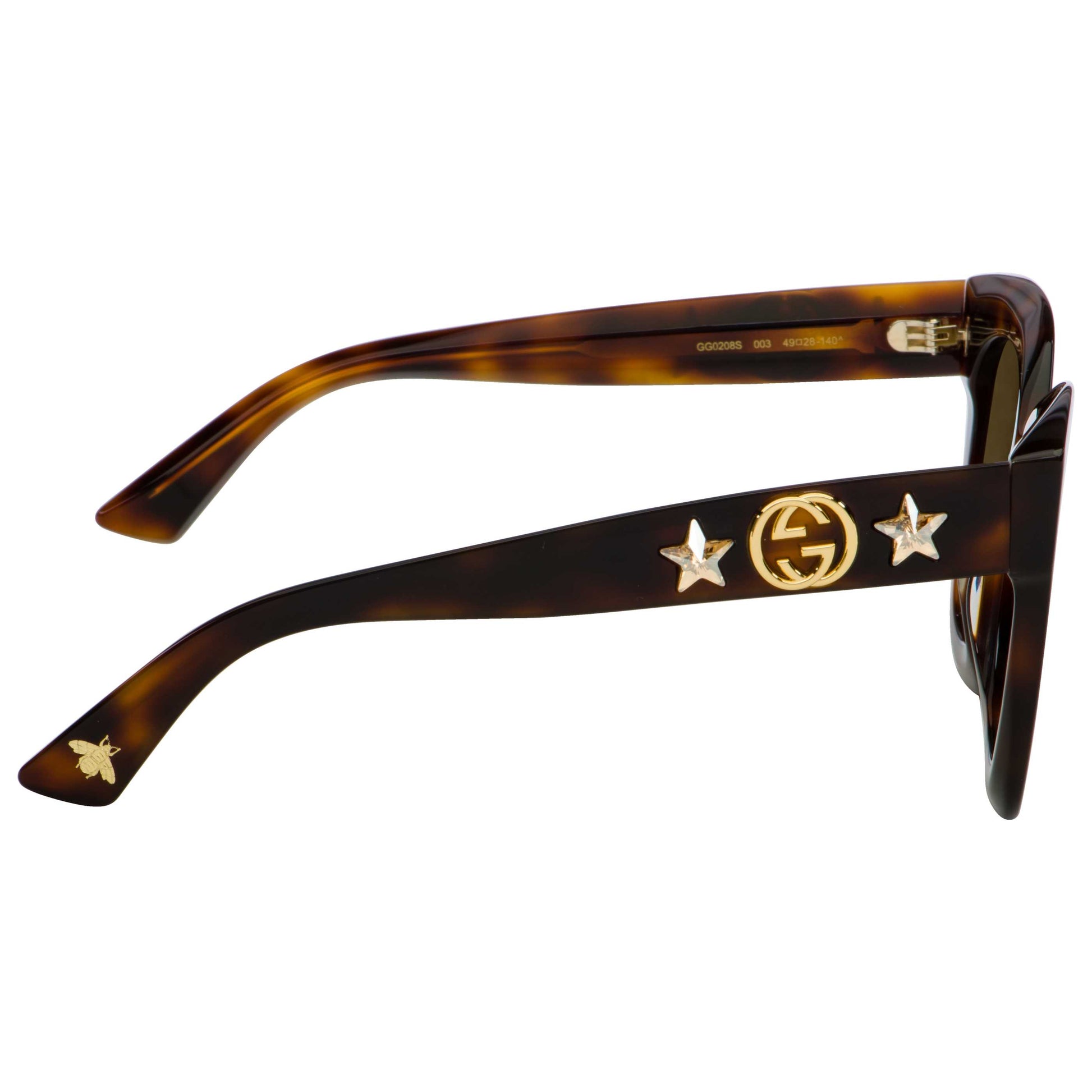 Gucci Fashion Women's Sunglasses GG0208S-003 - Image #3