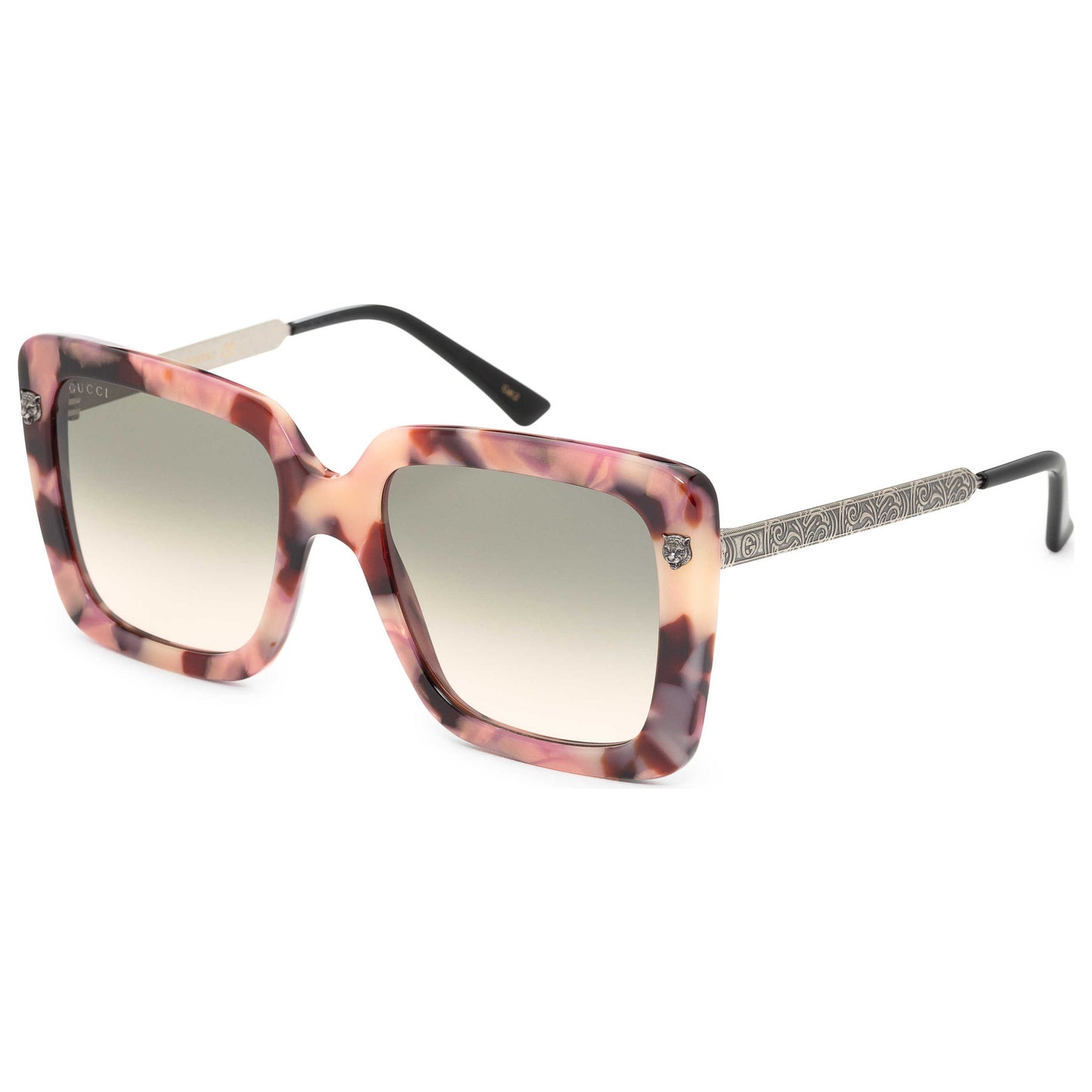Front view of Gucci Core Women's Sunglasses GG0216S-005