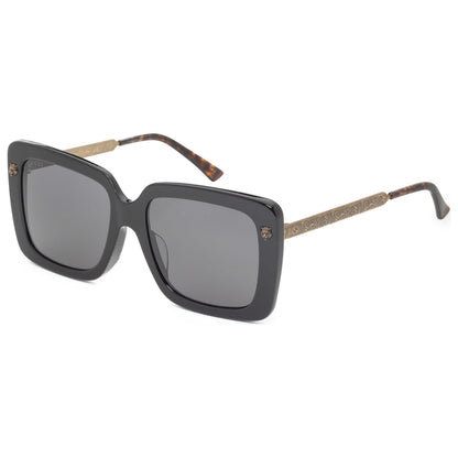Front view of Gucci Core Women's Sunglasses GG0216SA-001