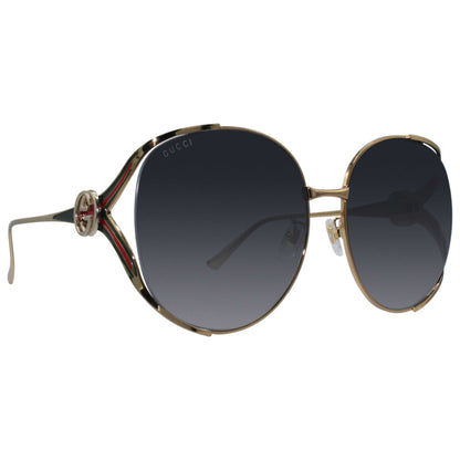 Front view of Gucci Fashion Women's Sunglasses GG0225S-00163