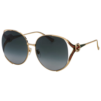 Front view of Gucci Fashion Women's Sunglasses GG0225S-001