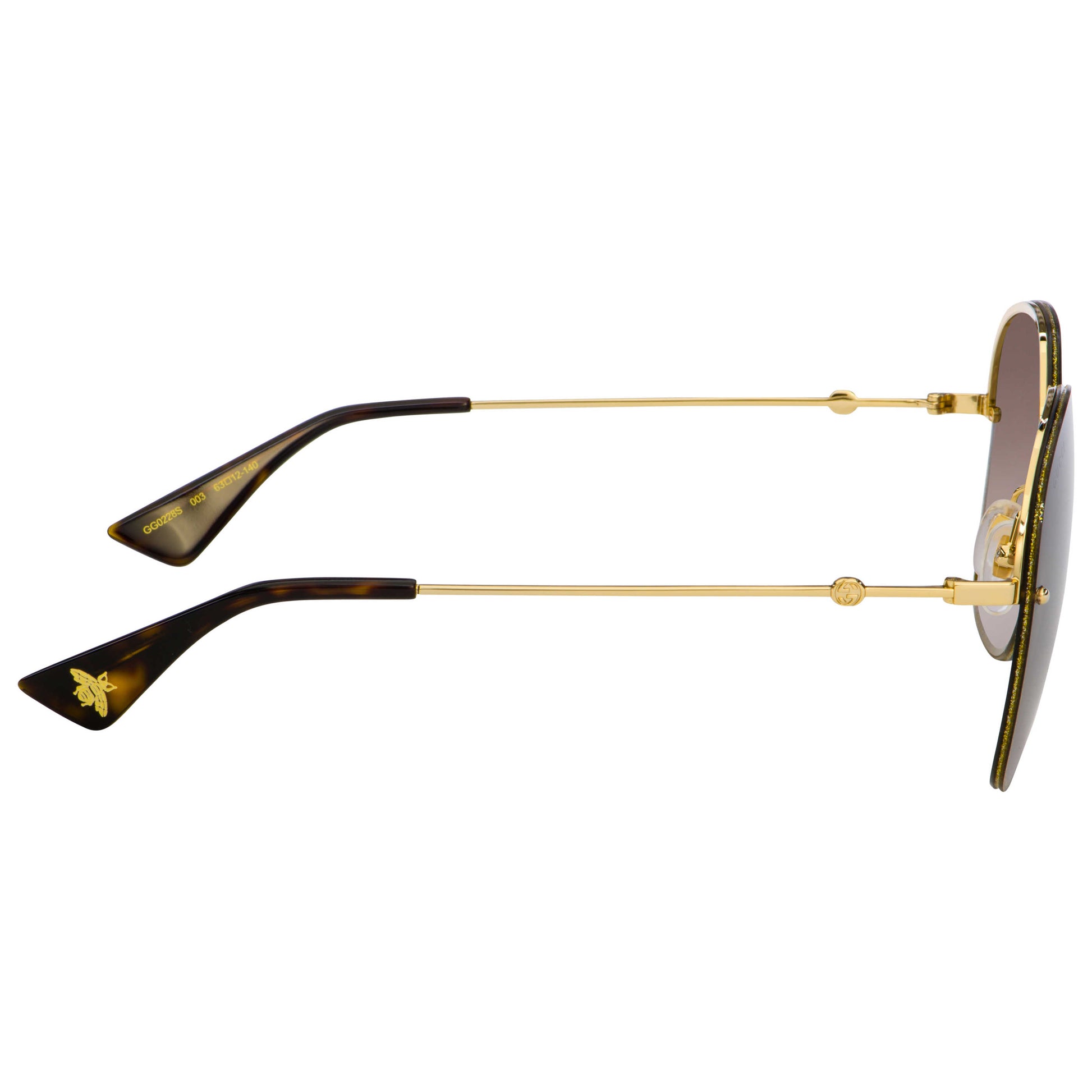 Gucci Fashion Women's Sunglasses GG0228S-003 - Image #3