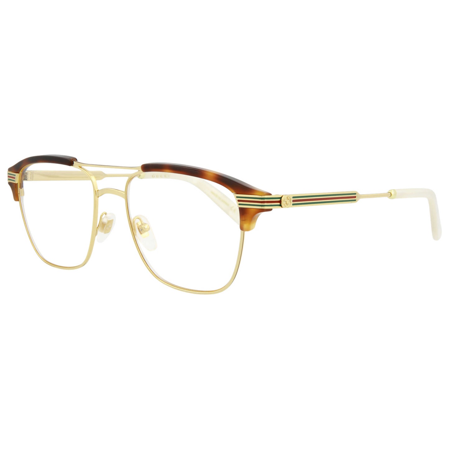 Front view of Gucci Novelty Men's Opticals GG0241S-30002404-001