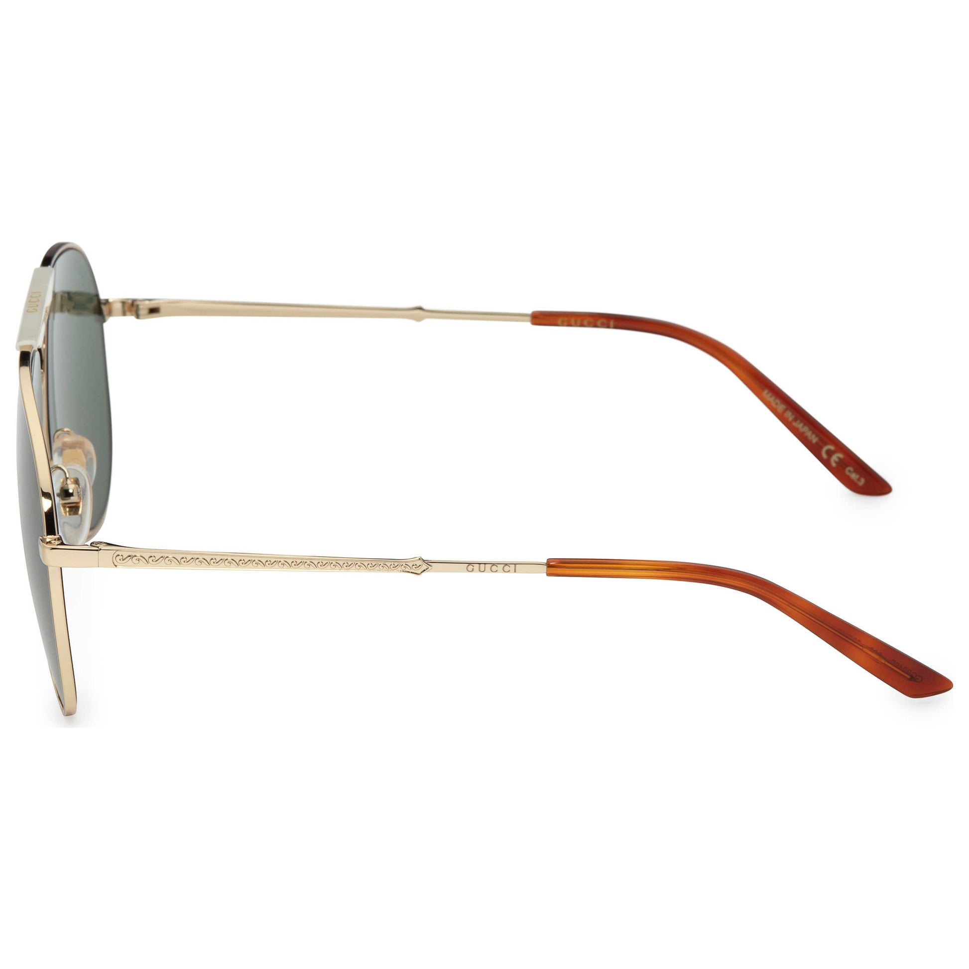 Back view of Gucci Fashion Men's Sunglasses GG0242S-003