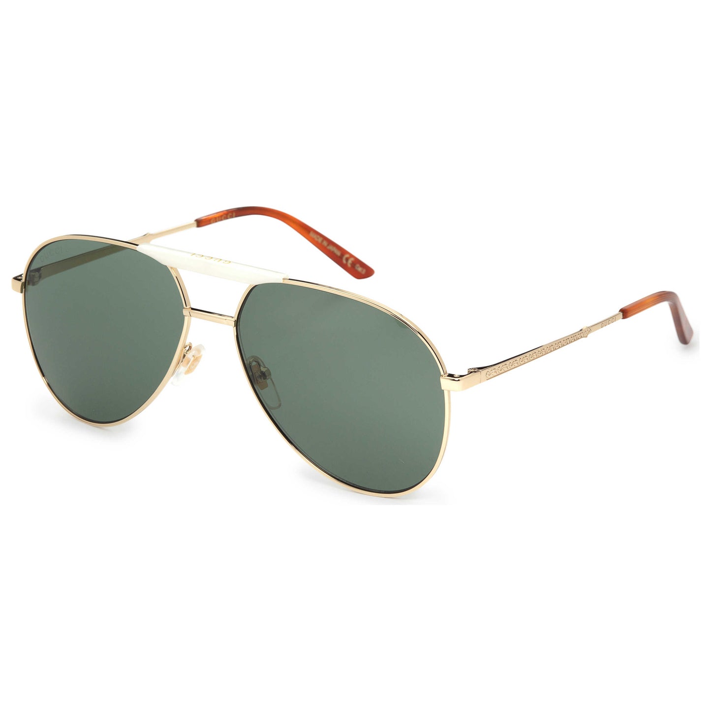 Front view of Gucci Fashion Men's Sunglasses GG0242S-003