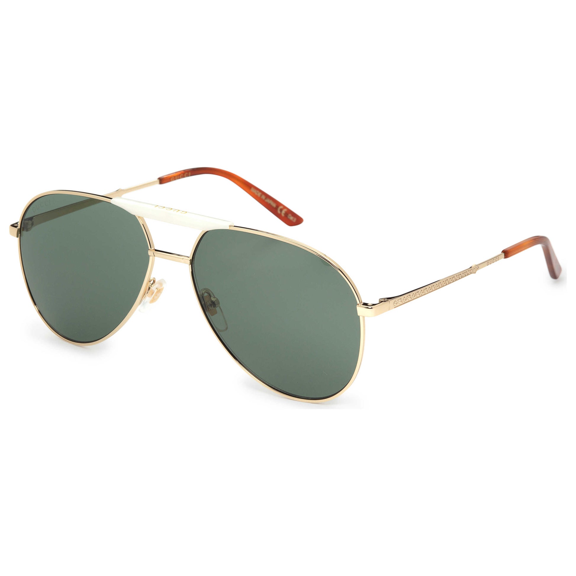 Front view of Gucci Fashion Men's Sunglasses GG0242S-003