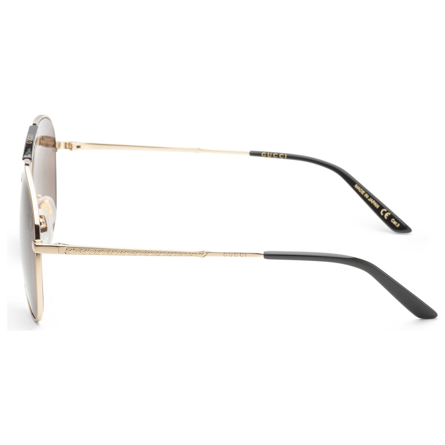 Left view of Gucci Novelty Men's Sunglasses GG0242S-30002405002