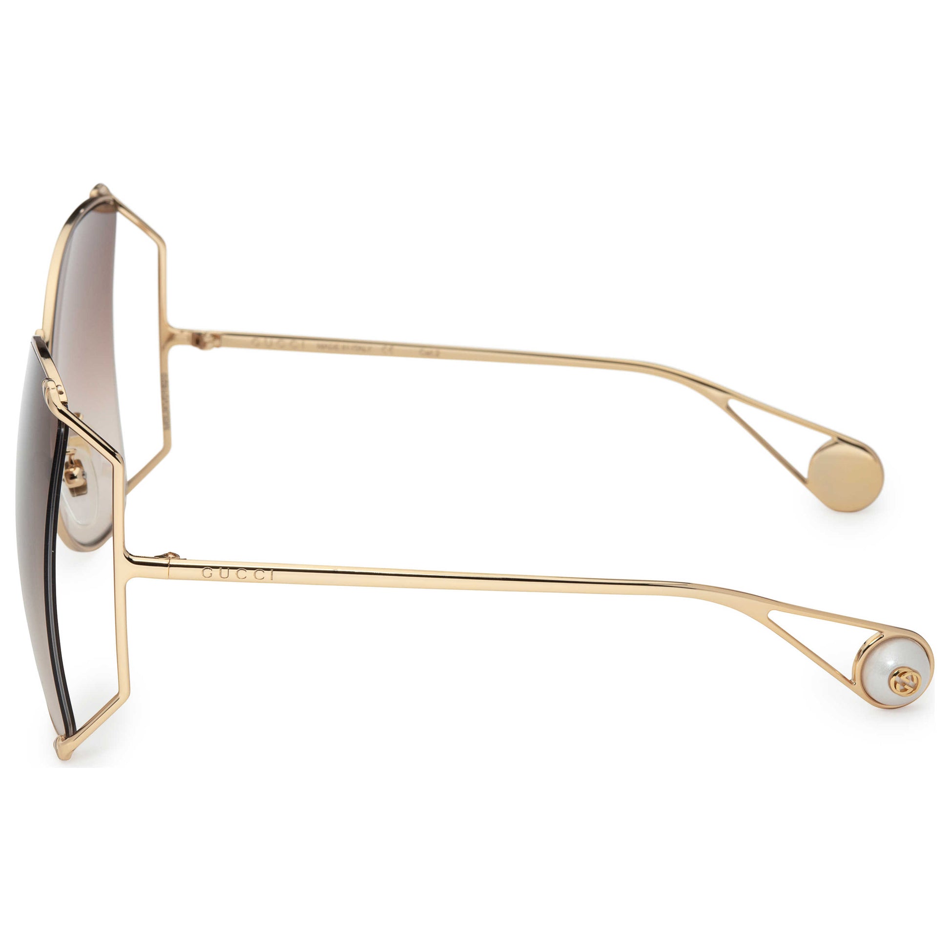 Back view of Gucci Fashion Women's Sunglasses GG0252S-003