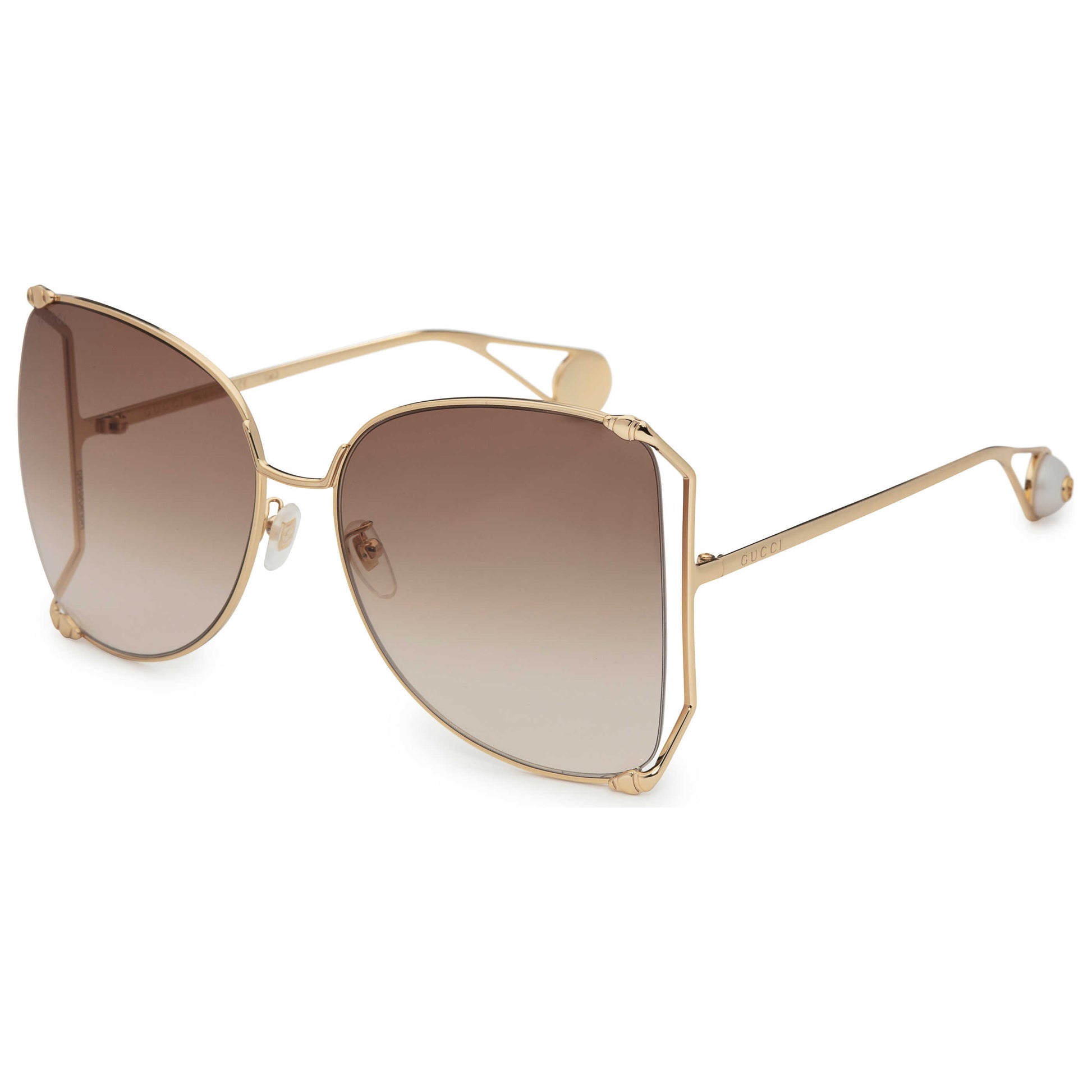 Front view of Gucci Fashion Women's Sunglasses GG0252S-003