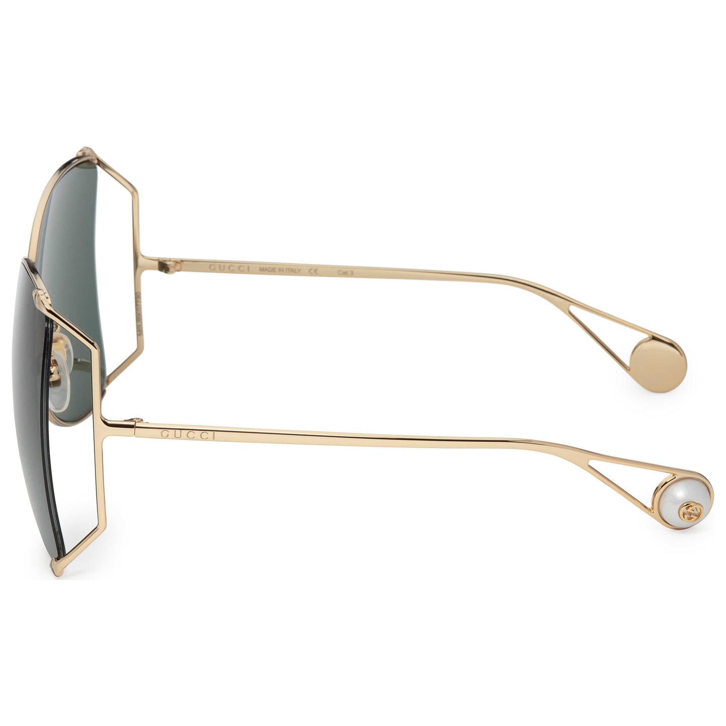 Back view of Gucci Fashion Women's Sunglasses GG0252S-005