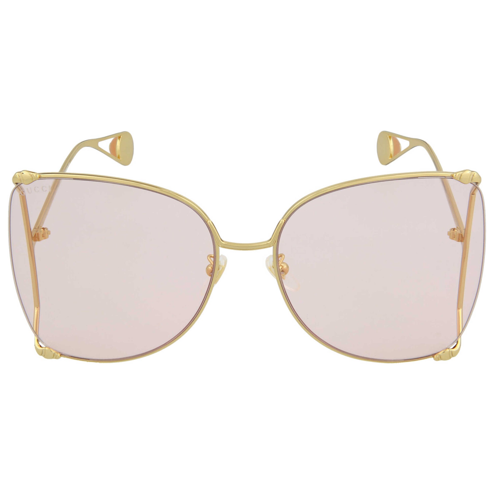 Back view of Gucci Novelty Women's Sunglasses GG0252S-30002481014