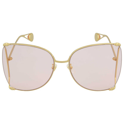 Back view of Gucci Novelty Women's Sunglasses GG0252S-30002481014