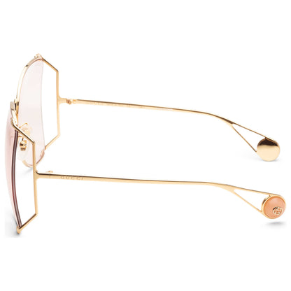 Left view of Gucci Novelty Women's Sunglasses GG0252S-30002481014