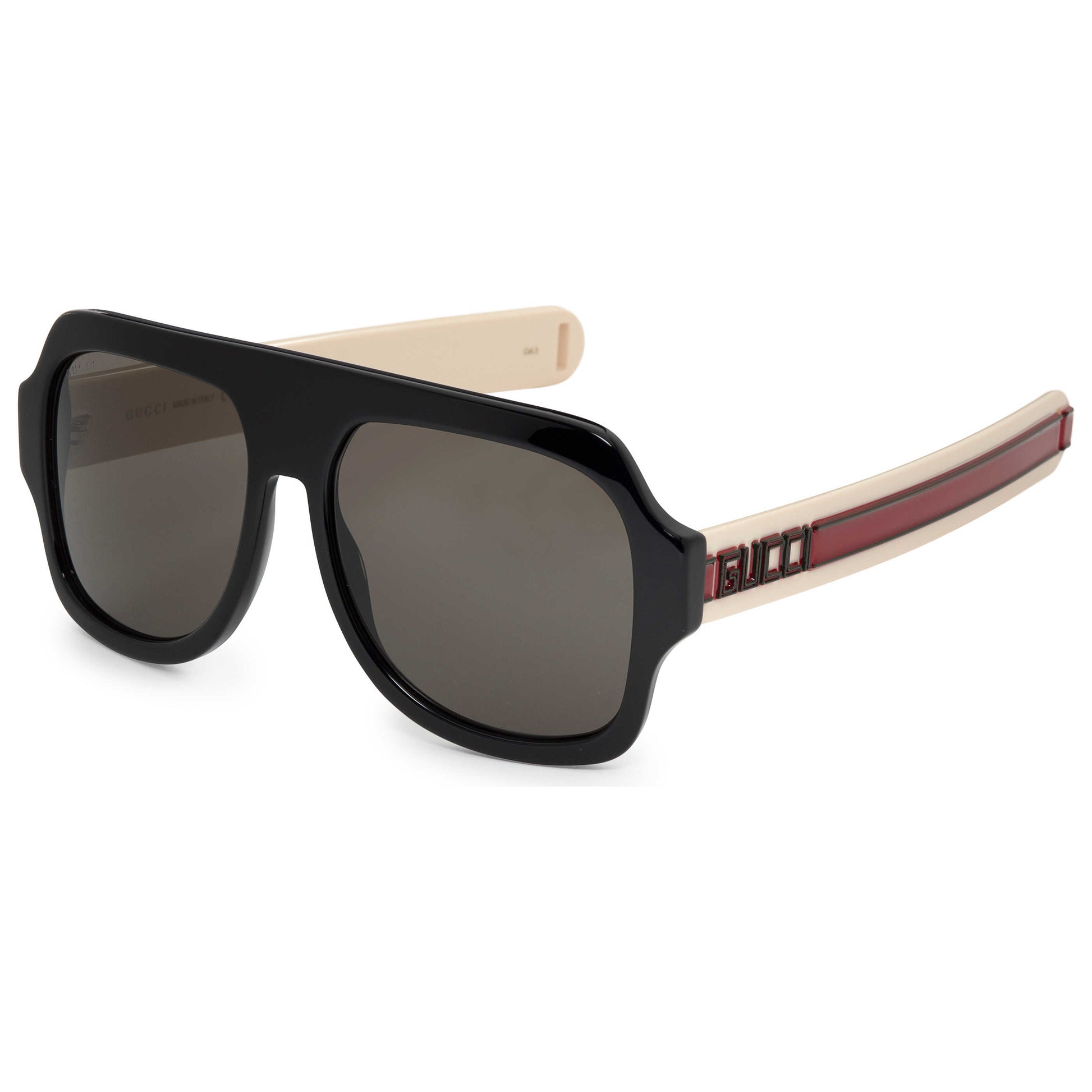 Front view of Gucci Fashion Unisex Sunglasses GG0255S-001