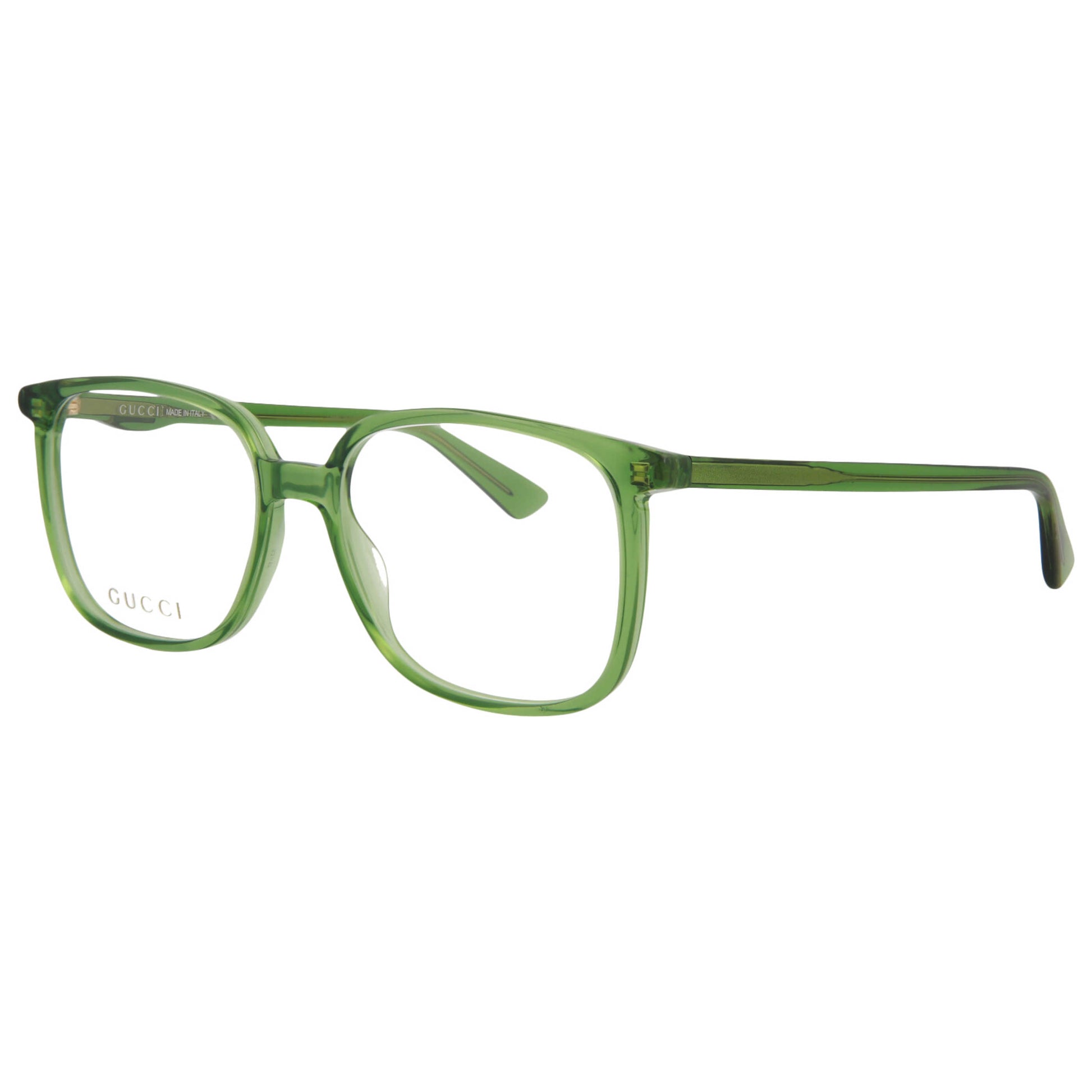 Front view of Gucci Core Unisex Opticals GG0260O-30002352-004