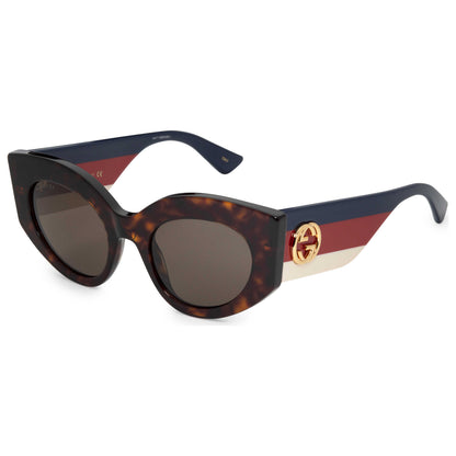 Front view of Gucci Fashion Women's Sunglasses GG0275S-002