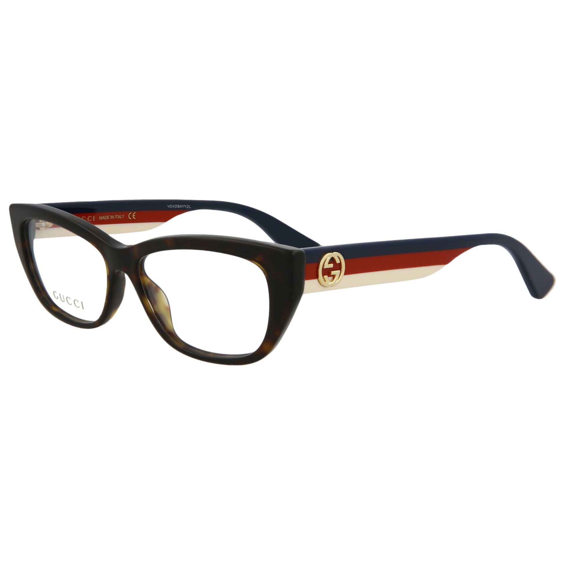 Front view of Gucci Core Women's Opticals GG0277O-30002395-002