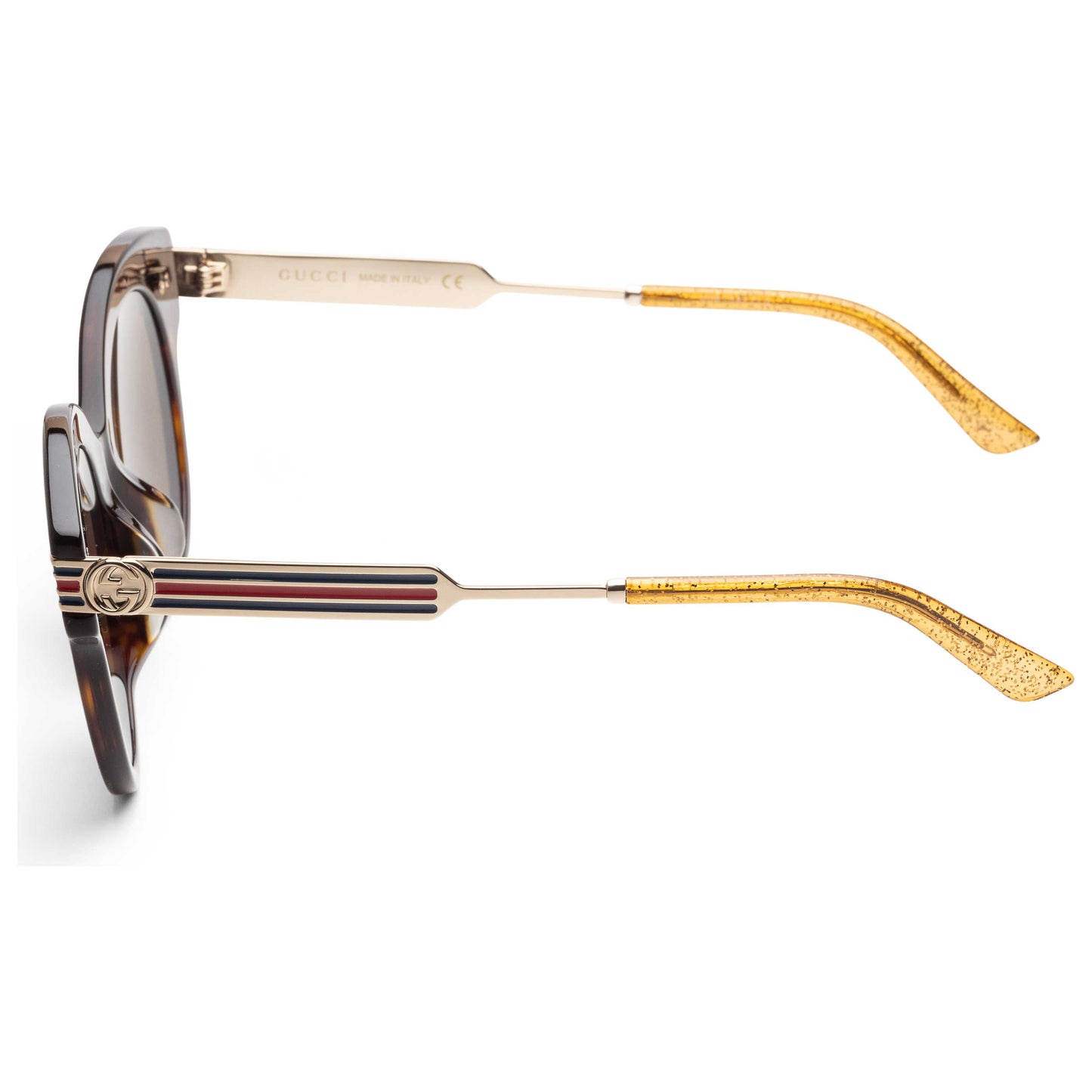 Left view of Gucci Novelty Men's Sunglasses GG0282SA-30002380002