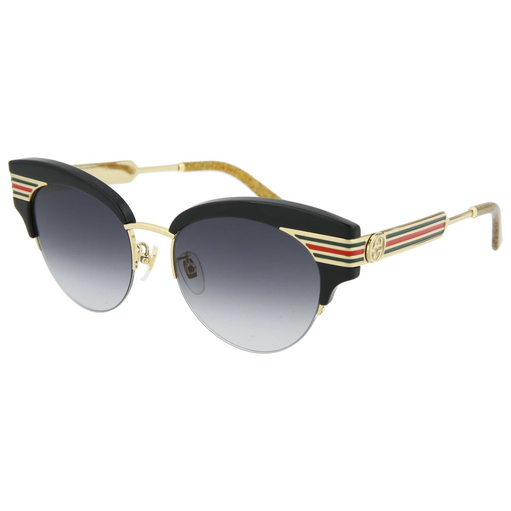 Front view of Gucci Fashion Men's Sunglasses GG0283S-30002381-001