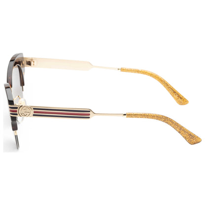 Left view of Gucci Fashion Women's Sunglasses GG0283S-30002381002