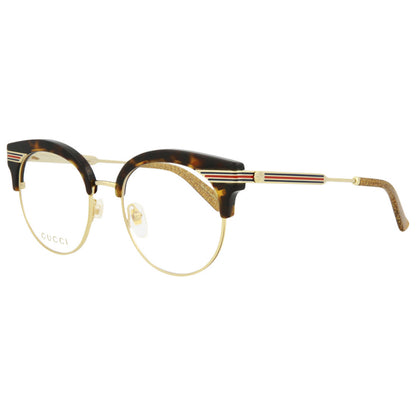 Front view of Gucci Novelty Women's Opticals GG0285O-30002383-002