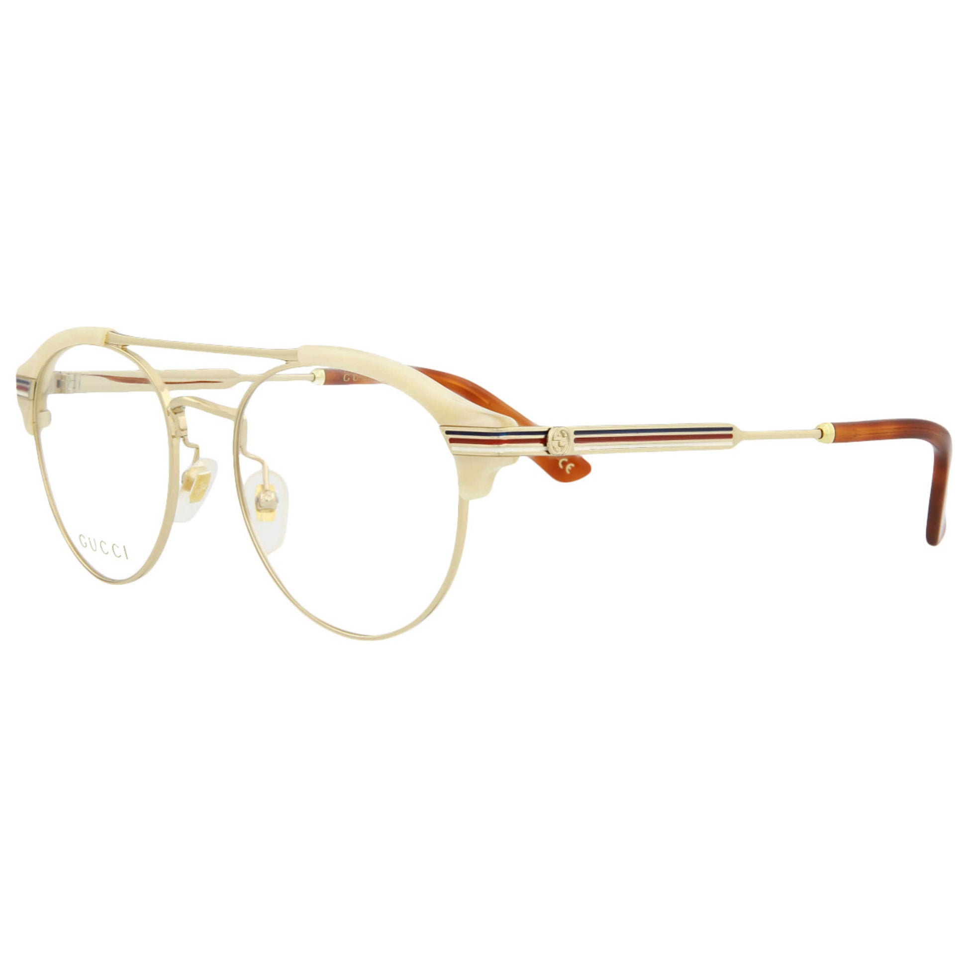 Front view of Gucci Novelty Men's Opticals GG0289O-30002409-004
