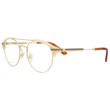 Front view of Gucci Novelty Men's Opticals GG0289O-30002409-004
