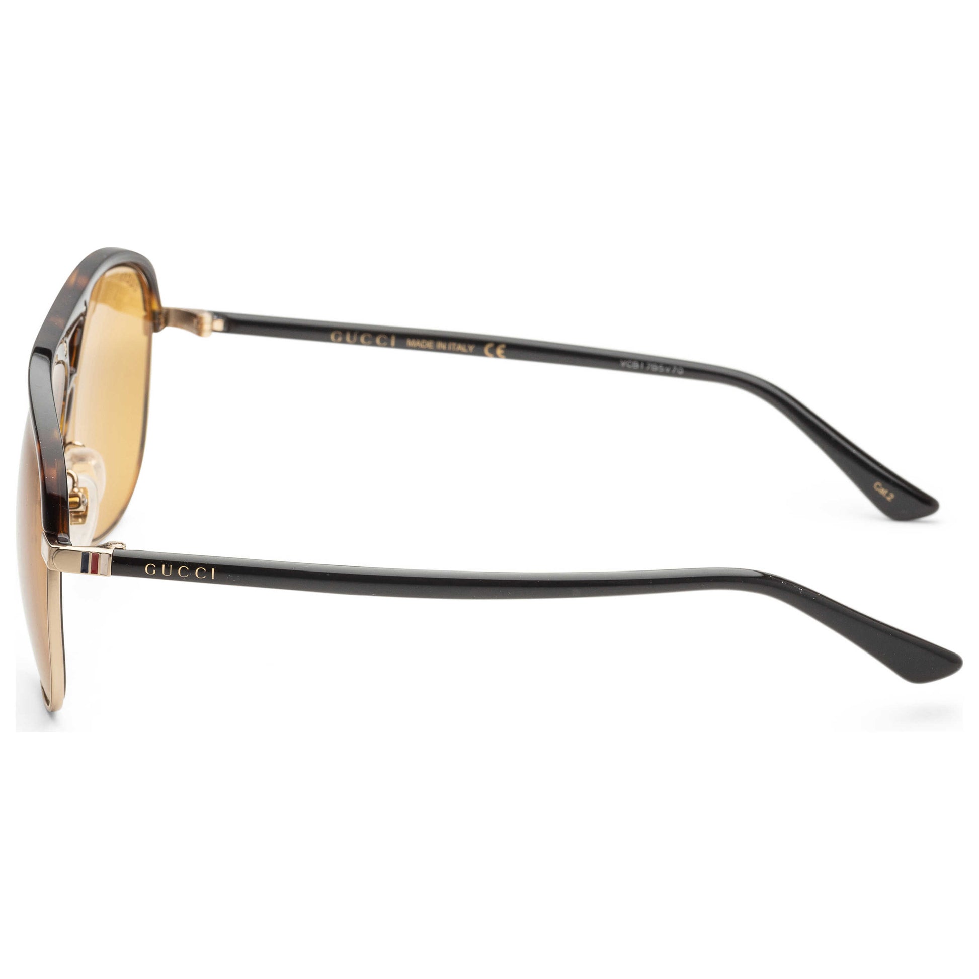 Left view of Gucci Novelty Men's Sunglasses GG0292S-30002365004