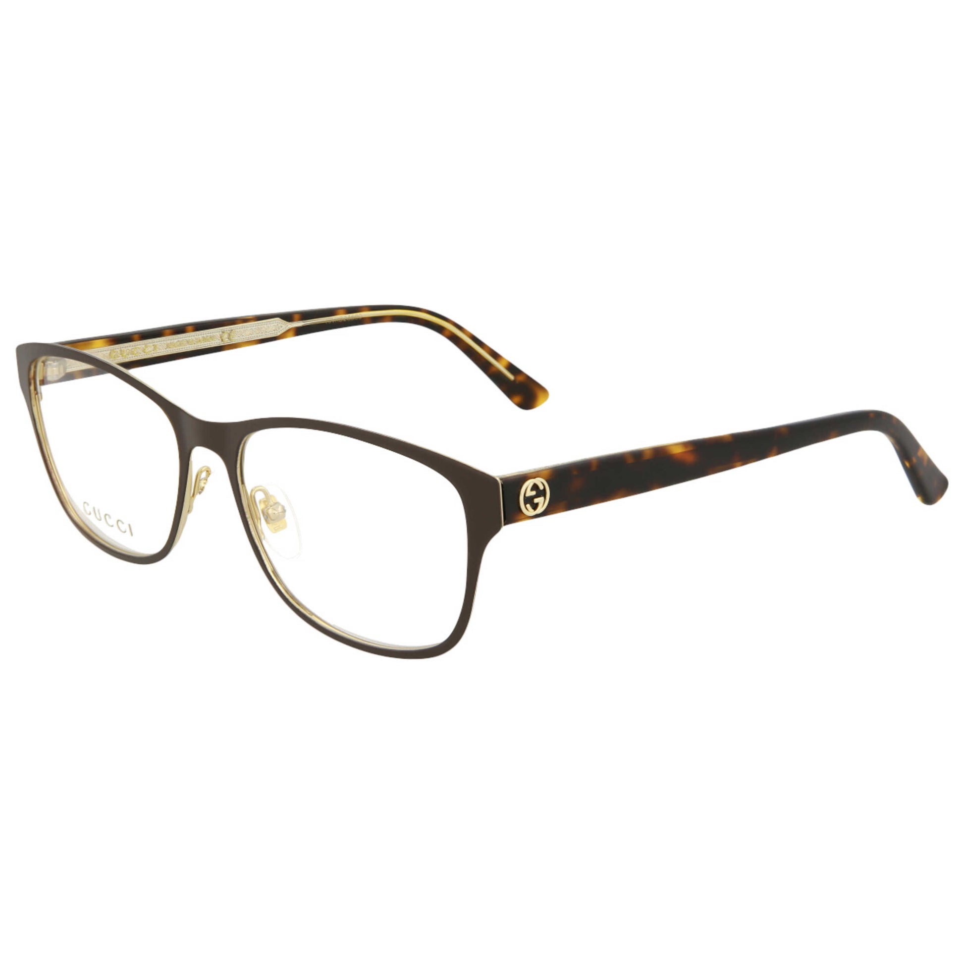 Front view of Gucci Fashion Women's Opticals GG0304O-30002427-002