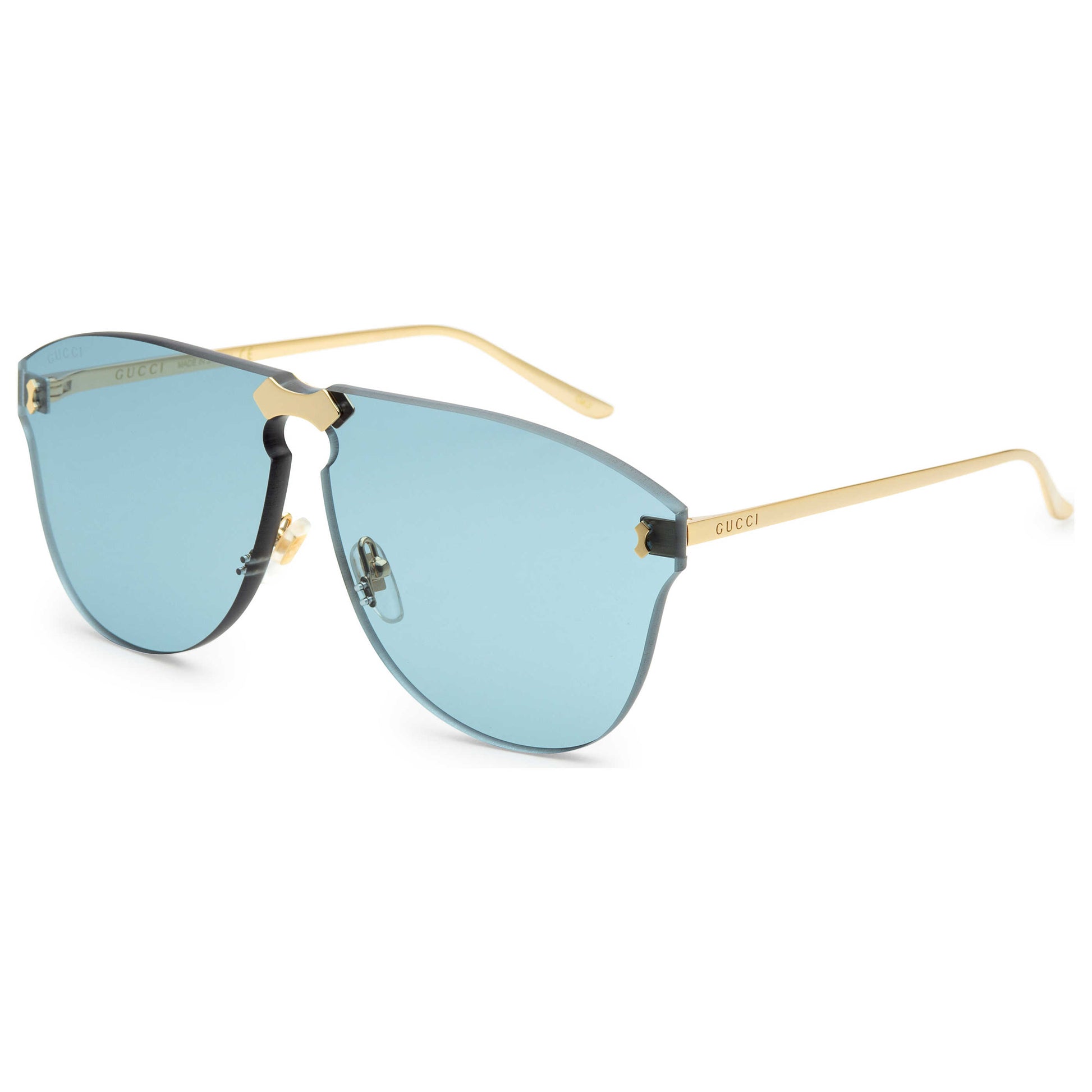 Front view of Gucci Fashion Inspired Unisex Sunglasses GG0354S-003